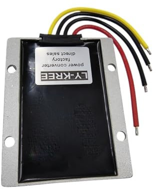 JBGBAL DC-DC 36V 48V 60V 72V 80V 100V a 24V convertidor Fuente de alimentación de luz LED 20A 30A módulo Transformador 30-120V a 24V Reductor(24V 30A,30-60V_24V)