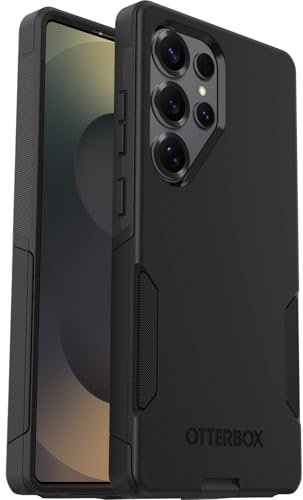 Otterbox Coque Commuter pour Samsung Galaxy S25 Ultra, Antichoc, Anti-Chute, Protection, supporte 3X Plus de Chutes Que la Norme Militaire, Noir