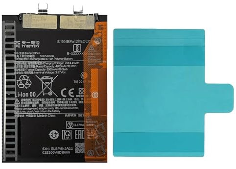 TY BETTERY® Bateria Compatible con Xiaomi Modelo BP4K REDMI Note 12 Pro 5G / Xiaomi Poco X5 Pro/Poco F5