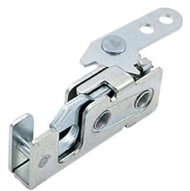 1 chiavistello rotante per porta, stampa meccanica nascosta singola serratura a punto singolo, serratura verticale di cattura, DK618-7-Z sinistra