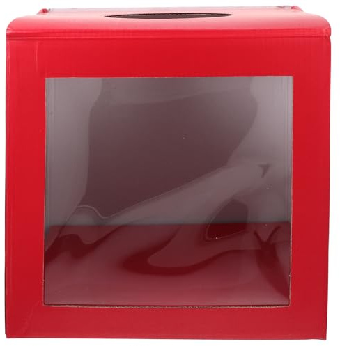 SHINYPASING Game Box Storage Bin Multi-Purpose Raffle Container for Charity and Celebration Events