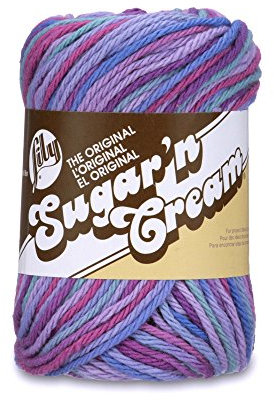 Lily Original Ombré Garn, Baumwolle, Jewels Ombre, 2 oz, 86