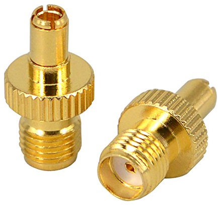 SMA Buchse Stecker auf TS9 Stecker RF Koax Stecker Adapter für ZTE 3 G USB Modem 2 Stück