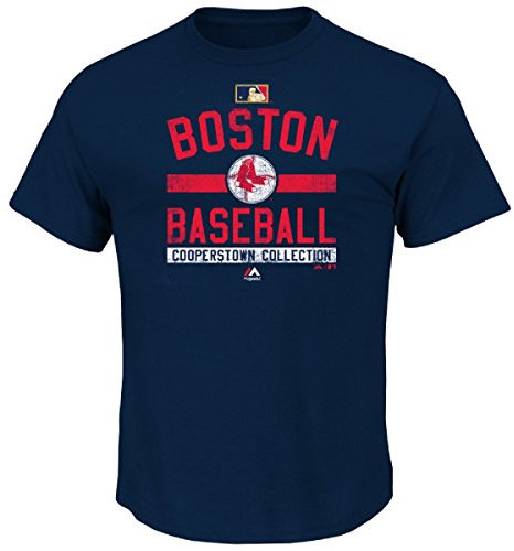 MLB T-Shirt Boston Red Sox Team Property Collection Cooperstown Tee Baseball (S)