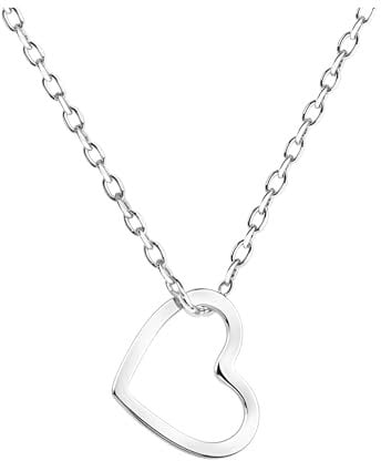 Sofia Milani - Damen Halskette 925 Silber - Herz Anhänger - 50129A