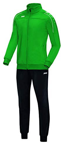 JAKO Unisex Kinder Trainingsanzug Polyester Classico, Sportgrün, 140