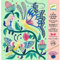 DJECO DJ09719 Cuadros para rascar Jardín imaginario (min. 2 u.) Formen und Farben, bunt