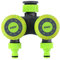 Kinzo Doble temporizador mecánico universal para riego.