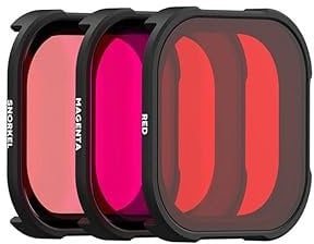 PolarPro - DiveMaster - für Hero 9/10/11 Schwarz - Schutzgehäuse - Schnell und sicher - Fangen Sie leuchtende Farben in blauen, grünen und flachen Gewässern EIN - Tauchen