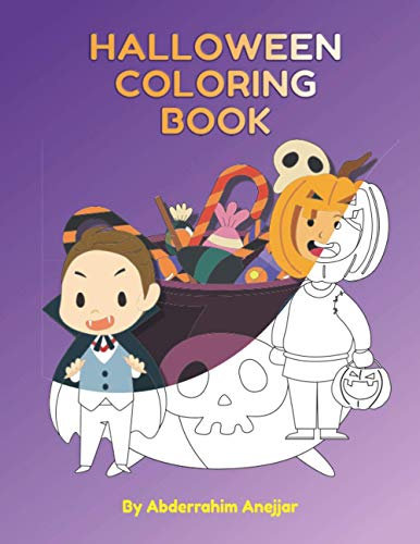 Halloween Coloring Book: Activity Book For Kids