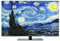 NAKAN Universal TV Dust Cover 22-80 Inch Polyester Fabric Smooth Screen Protector for LCD LED Plasma Television Art Printing Decor for Flat Curved TV(Color:BLUE,Size:55in)