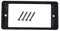 MILISTEN E-Gitarren-Tonabnehmer Emg Pickup-ringe Bass-tonabnehmer Befestigungsring Chrom Pickup Ringe Humbucker-montagering Humbucker Pickup Ring Doppelspulen-aufnahmering Rahmen Gitarre