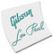 LES PAUL MODEL GIBSON HEADSTOCK GUITAR RESTORATION STICKER Vinyl Decal Cut (Türkis)