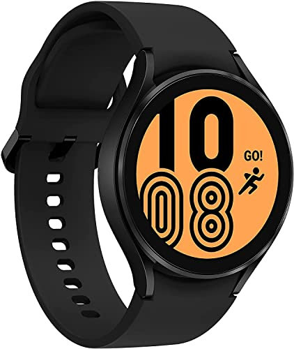 SAMSUNG Galaxy Watch4 - Reloj Inteligente para monitoreo de Salud, rastreador de Fitness, batería de Larga duración, 4G, 44 mm, Color Negro