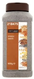 Chef's Larder Poppy Seeds 600g x 6