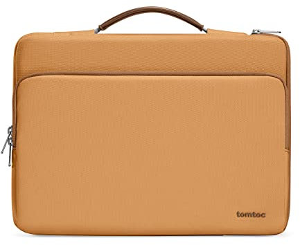 tomtoc 360° Laptop Tasche Hülle für Neu 16-Zoll MacBook Pro M4/M3/M2/M1 Pro/Max (2024-2019) A3403 A3186 A2991 A2780 A2485 A2141, Laptoptasche Laptophülle Passt ASUS Vivobook 15/16, Dell Inspiron 15