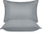 Utopia Bedding KopfKissen (2er Set), 50 x 70 cm Schlafkissen, Atmungsaktiv et Weich Kissen (Grau)