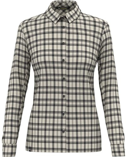 Salewa Damen Fanes Flannel 5pl W L/S Shirt. Langarmhemd