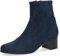 CAPRICE Damen Stiefeletten mit Absatz mit Reißverschluss Vegan, Blau (Ocean Stretch), 38 EU