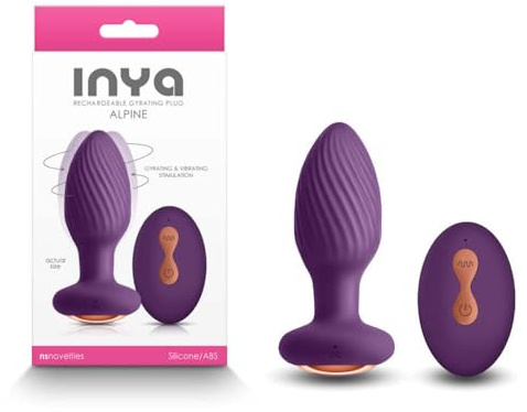 NS Novelties Inya Alpine Purple Analplug 9,8 x 3,5 x 3,5 cm
