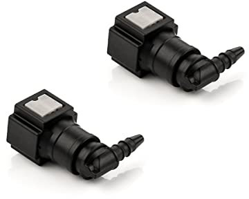 LST 5x Schnellverschluss Kraftstoffleitung Schlauchkupplung L-Stück 6,3x3mm