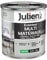 Julien Peinture Multi-Matériaux Satin en phase Aqueuse - Bois, Fer, Alu, PVC, Zinc, Acier galvanisé, brut ou peint - Gris Clair 0,5 L