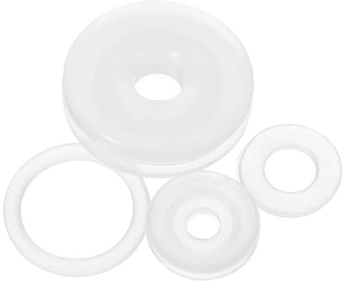 RORPOIR 4Pcs Electric Pressure Cooker Accessories Rubber Float Valve Gaskets Compatible with 4L 5L 6L Cookers Easy to Install Sealing Rings for Cooking Safety