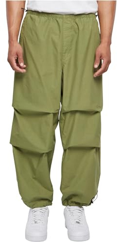 Urban Classics Herren Hose Popline Parachute Pants newolive S