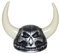 Wikinger Kostüm Outfit Mittelalter Nordmann Accessoires Helm Horn Bart Hammer Fasching Karneval Vintage-Kostüm, Motiv wählen:62382 Wikinger-Helm Silber