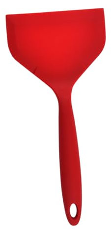 IMIKEYA Spatule Silicone Large Pour Cuisine Ustensile De Cuisson Antiadhésif Pour Poudres Et Crêpes Outil Pratique Pour Retourner Les Œufs Hamburgers