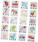BESTonZON 1 Satz Bildungskarten Kinder Puzzle rätselbuch Kinder Puzzle für Kinder Motorische Fähigkeiten Kinder laubsäge Alphabet Lernen motorik Wörter Rätsel Puzzle für Kleinkinder verpackt