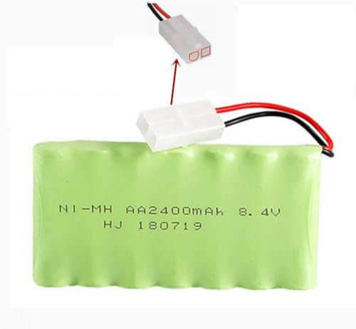 YUNIQUE GREEN-CLEAN-POWER RC Akku 8.4V 2400mAh NI-MH AA Stecker für RC Auto Boot Tank Elektrowerkzeuge Haushaltsgeräte