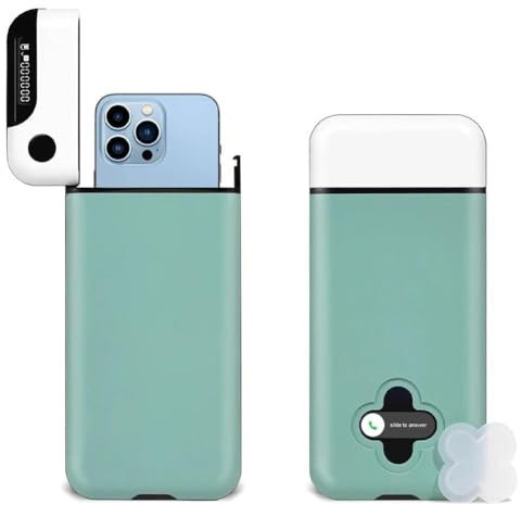 PLGEBR Handy-Schlosskasten Zeitgesteuerte Selbstdisziplin Box Handyschloss Box und Gebäude Vorhängeschloss Materialien Dekoration Schloss