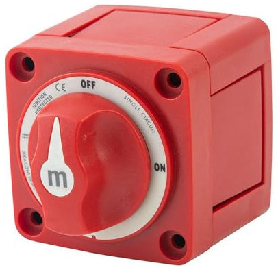 HAPPOW Battery Switch Isolator, 48V Marine Power 300A On/Off Switch, Single Disconnect for Automotive and RV Applications, Compatible with Blue Sea Systems 6006