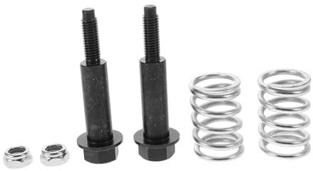 JECOMPRIS Federbolzen Für Abgaskrümmerschrauben Mit Flanschschraubensatz Kompatibel Mit Rohrfedern Stehbolzen Als Autoteile Und Fahrzeugzubehör Metallmaterial