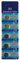 Sivitec 5pcs CR1220 Button Coin Cell Battery For Watch Car Remote Key DL1220 ECR1220 BR1220 3V Lithium Battery