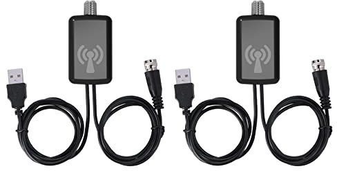 Reinscer 4X HDTV Aerial Amplifier Signal Booster TV HDTV Antenna with USB Power Supply Kits