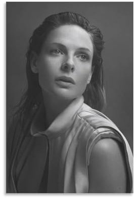 YKNBDXT Rebecca Schauspielerin Ferguson Star Poster für Schlafzimmer, Leinwand-Kunstdruck, Raumkunst, Dekor-Poster, 20 x 30 cm, ungerahmt, Stil 2