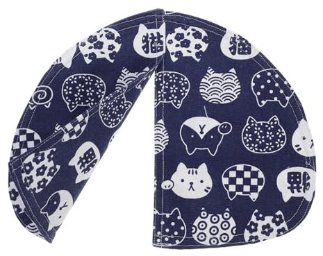 Toyvian Türvorhang Für Katzentoiletten Dekorativer Katzentoilettentürvorhang Cartoon-design Katzentoiletten-spritzschutz Einfache Installation Haltbares Material