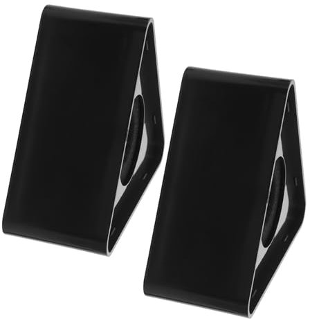 Gadpiparty 2pcs Microphone Logo Cover Abs Quality Stand for Conference Tv Desktop Mic