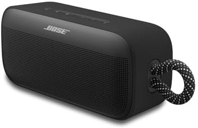 Bose Nuovo SoundLink Plus diffusore Bluetooth portatile, da esterno wireless, fino a 20 ore di autonomia, impermeabile e a prova di polvere, Nero