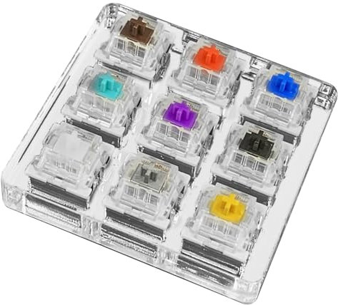 Mechanical Keyboard Testing Tool – Tastiera campionatore -Switch, test accurati switch tester, tester di campionamento, funzione di test multi-asse, strumento di test tastiera