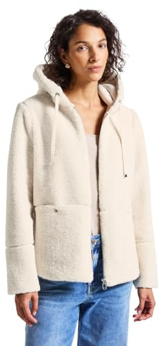 Street One Teddyjacke mit Kapuzen pastel sand 44