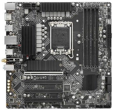 game motherboard Fit For MSI PRO B660M-A CEC WIFI DDR4 Motherboard Socket 1700 Support I9-14900Ki7-13700F I5-12400F CPU Intel B660 PCIe3.0 Micro-ATX