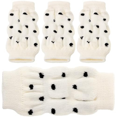 NESTINGHO 4 Stück Pack Elastische Hunde Beinstulpen Beinschutz aus Leichtem Material Warme Beinwärmer für Haustiere (größe L) rutschfeste Gamaschen für Kältere Jahreszeiten