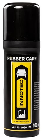 INNOTEC Rubber Care 100 ml – Gummipflege-Roller zur Pflege von Fahrzeugdichtungen, Türgummis, Fensterrahmen & anderen Gummioberflächen – verhindert Austrocknung, Rissbildung & Festfrier-Effekt