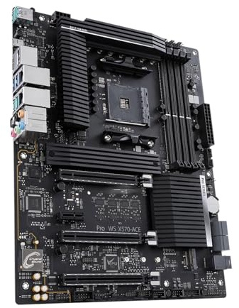 scheda madre Scheda madre workstation Fit For ASUS PRO WS X570-ACE X570 AM4 DDR4 128GB M.2 supporto Ryzen 5500 5600 5700 2600 2400 cpu ATX