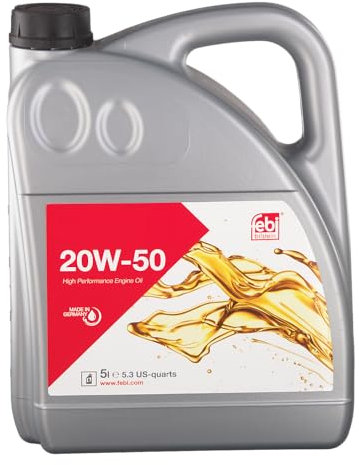 febi bilstein 32922 Motoröl SAE 20W-50 , 5 Liter