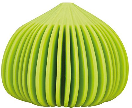Ibili PELADOR DE AJOS Silicona 7X5 CM, Stainless Steel, Verde