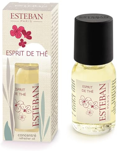 ESTEBAN-PARIS CONCENTRATO di Profumo Esprit DE THé per Tutti I DIFFUSORI 15ML
